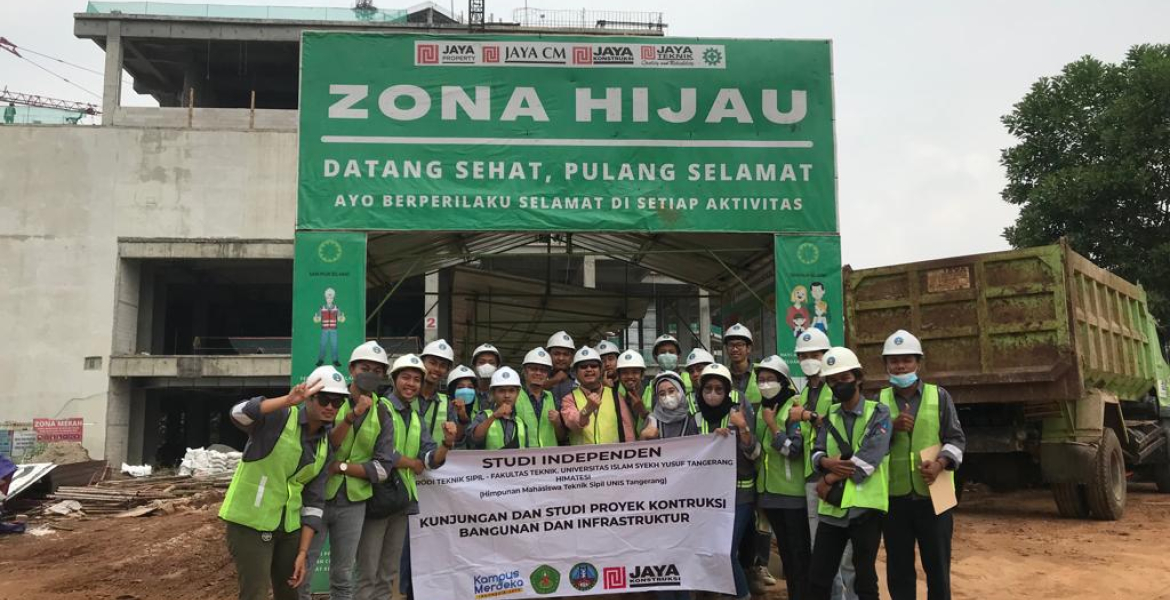 Mahasiswa Teknik Sipil Kunjungi Proyek 